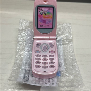 핑크 토이스피릿 폴더폰 녹음 재생 가능 가챠