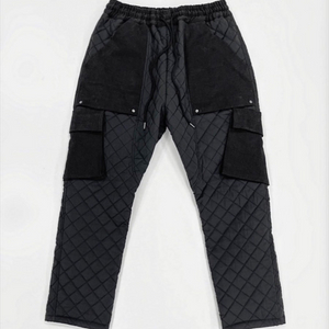 브이넥러브 퀼팅팬츠 샤넬입은남자