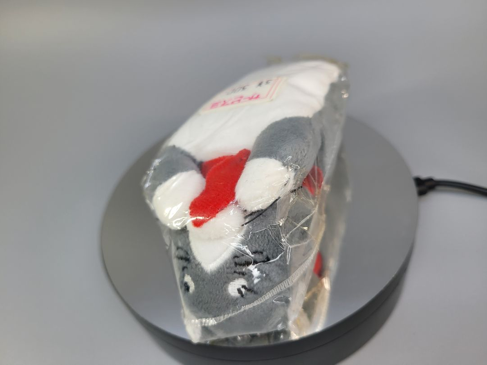 일본 애니 케릭터 굿즈 피규어 인형 레드 머플러 시바견 이미지