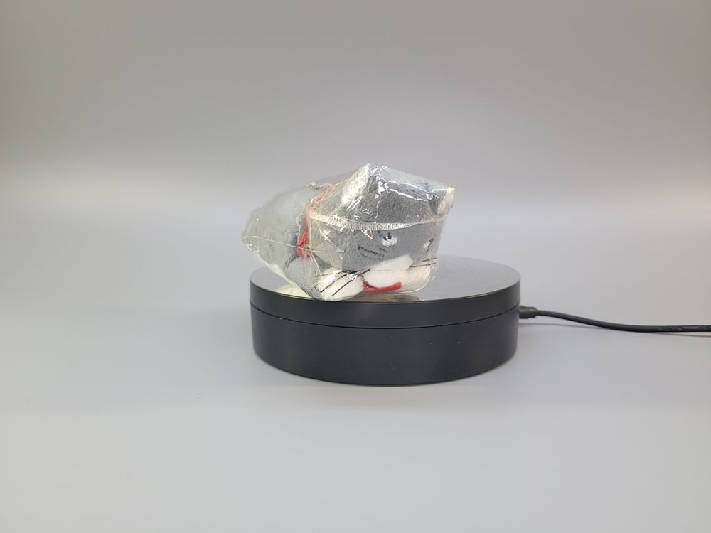 일본 애니 케릭터 굿즈 피규어 인형 레드 머플러 시바견 이미지