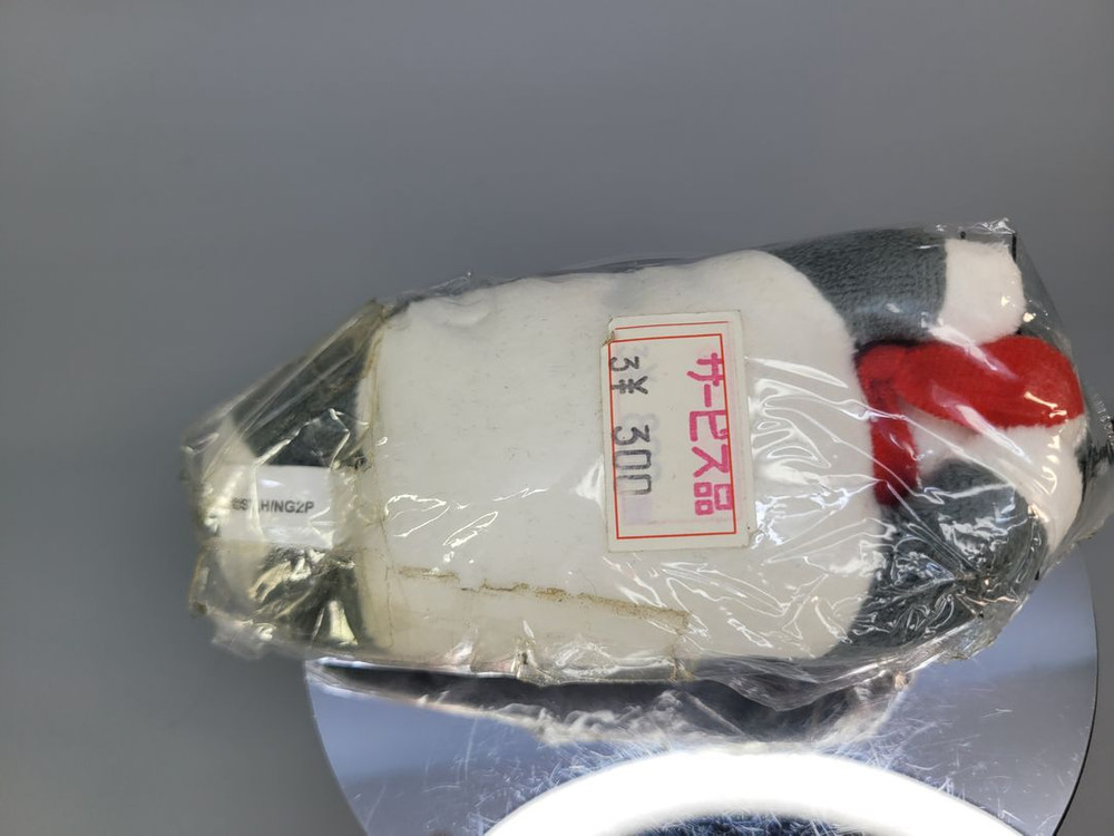 일본 애니 케릭터 굿즈 피규어 인형 레드 머플러 시바견 이미지