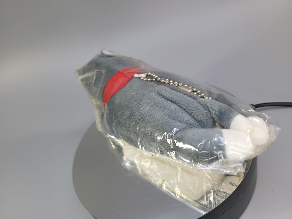 일본 애니 케릭터 굿즈 피규어 인형 레드 머플러 시바견 이미지