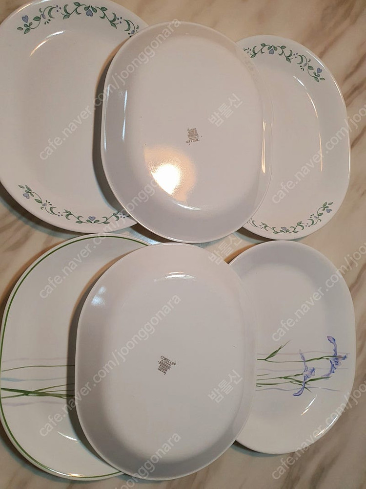 U.S.A코렐 대형 오벌접시 개당값 이미지