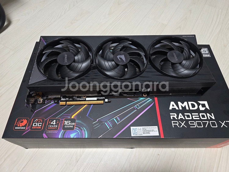 rx9070xt 기가바이트 어로스 엘리트--0