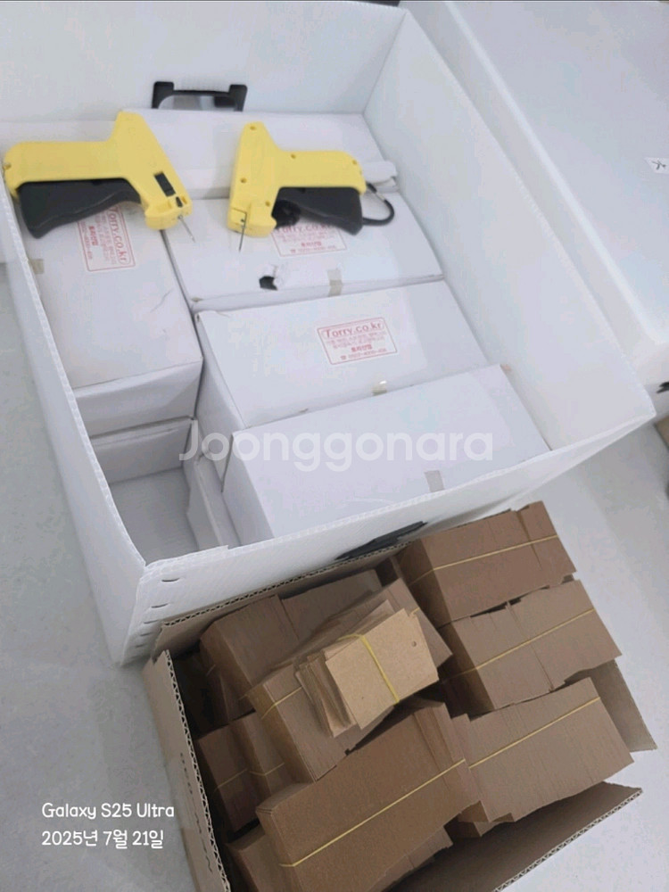 크라프트텍 9천장가량 새제품 일괄판매+텍총,텍줄은 덤--3