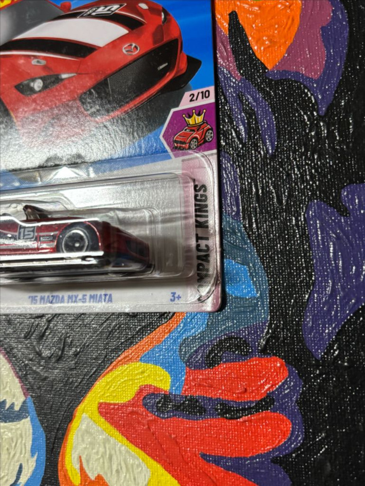 미개봉) 마쯔다 mx-5 미야타 다이캐스트 핫휠 인테리 이미지