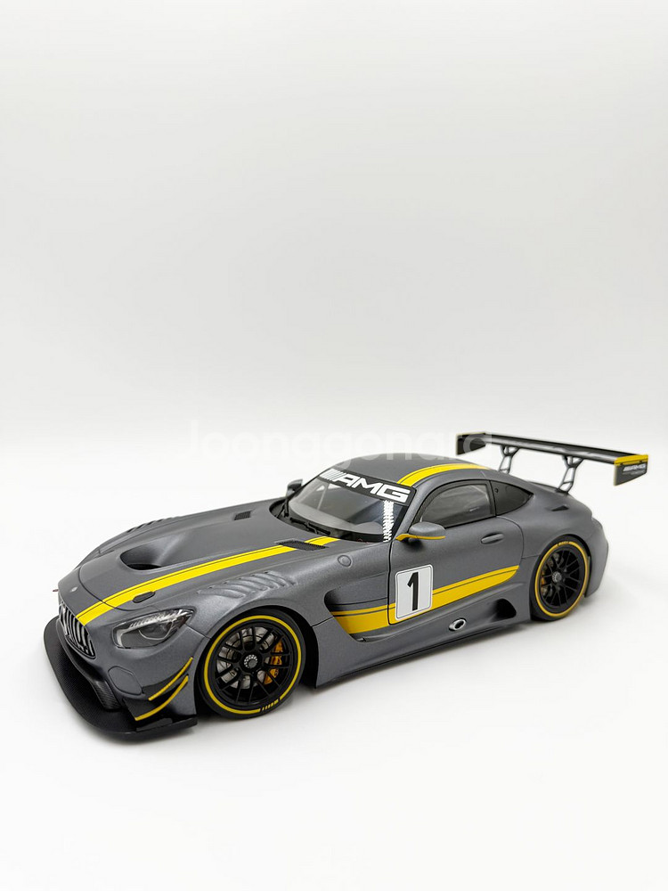 오토아트 1:18 메르세데스 AMG GT3 레이싱카 다--0