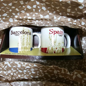 스타벅스 시티컵 데미타스 에스프레소잔 스페인 바르셀로나