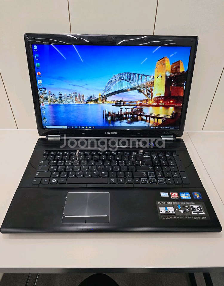 17인치 삼성 고성능 i7 노트북(램16GB,새배터리)--8