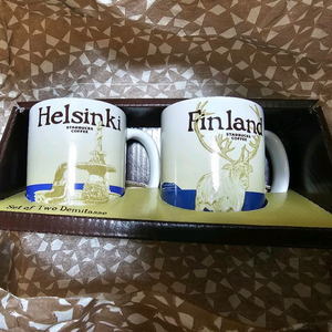 스타벅스 시티컵 데미타스잔 에스프레소잔 핀란드 헬싱키