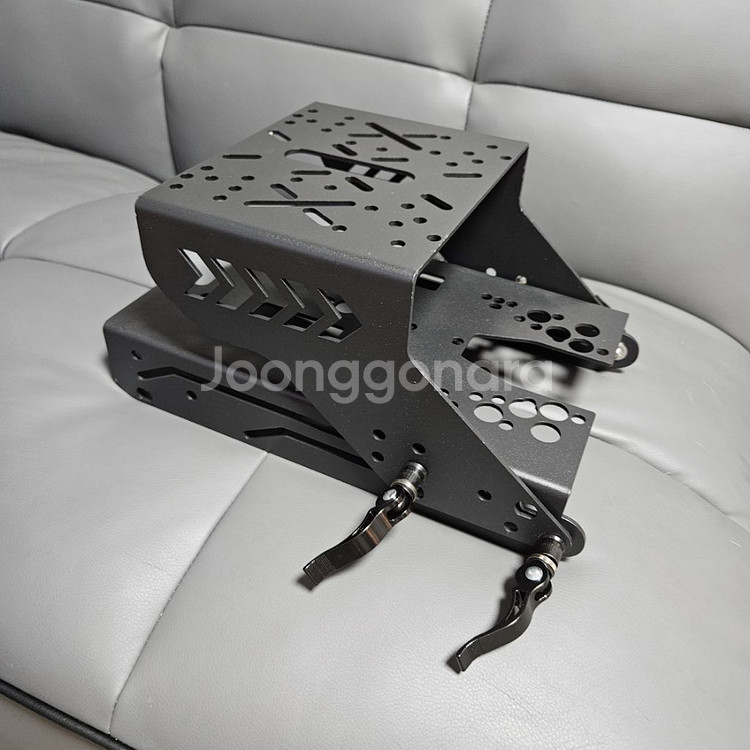 전기스쿠터 보조시트 슬라이딩 짐대 세트--2