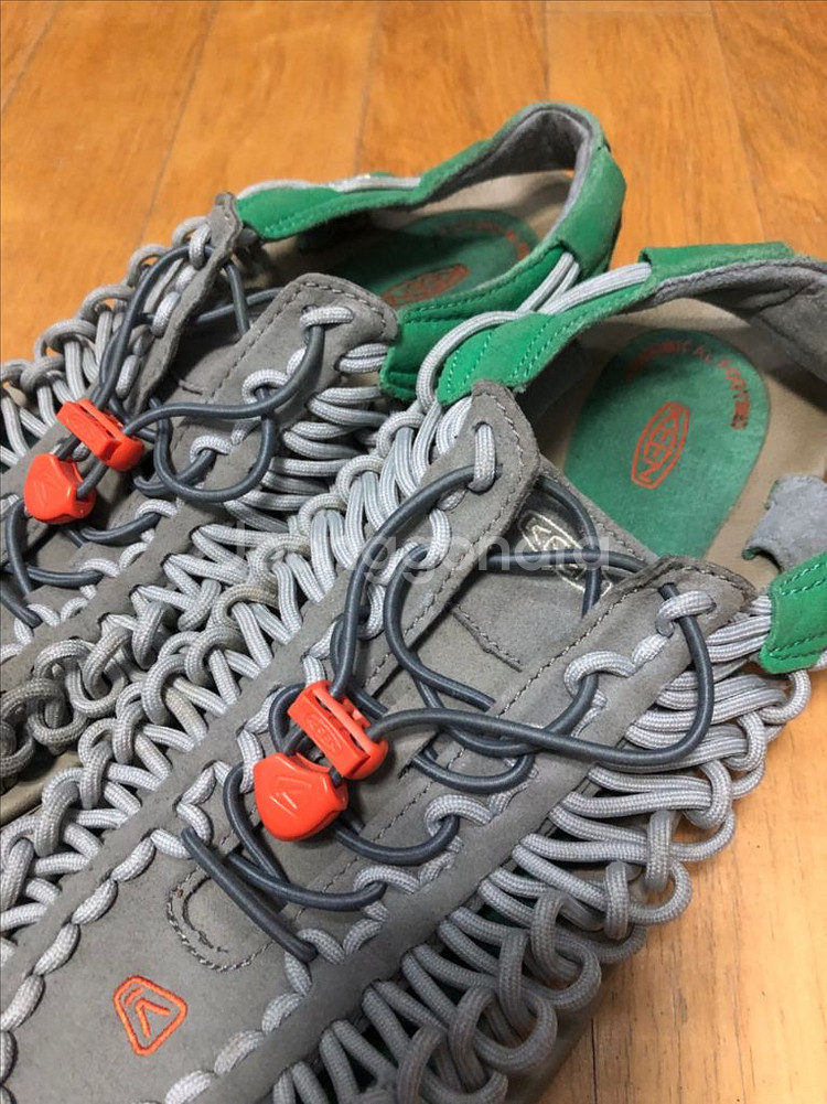 킨 keen 유니크 샌들 슬리퍼 그레이 그린 280--3