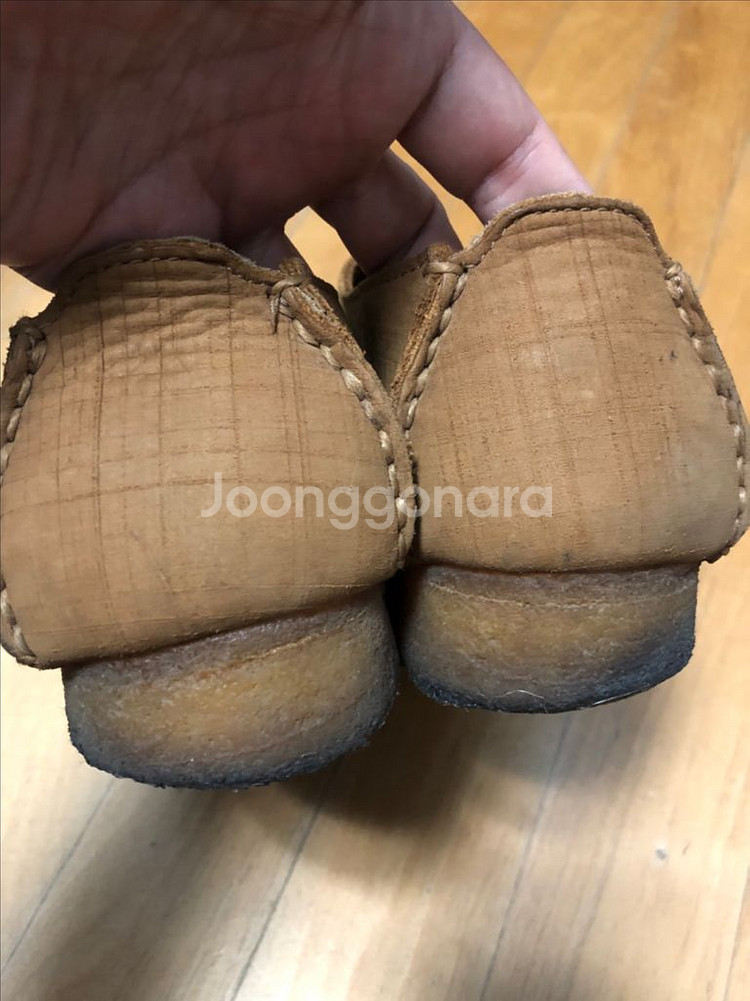 클락스 오리지널 러거 슈즈 브라운 로퍼 255--6