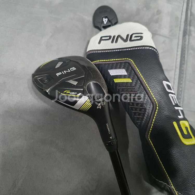 핑 G430 유틸리티 4번(22도)국내정품(상태좋아요)--1