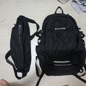 콜롬비아 백팩 + 목걸이형 선풍기