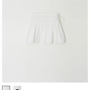 리즈 leeds Pintuck leaf skirt