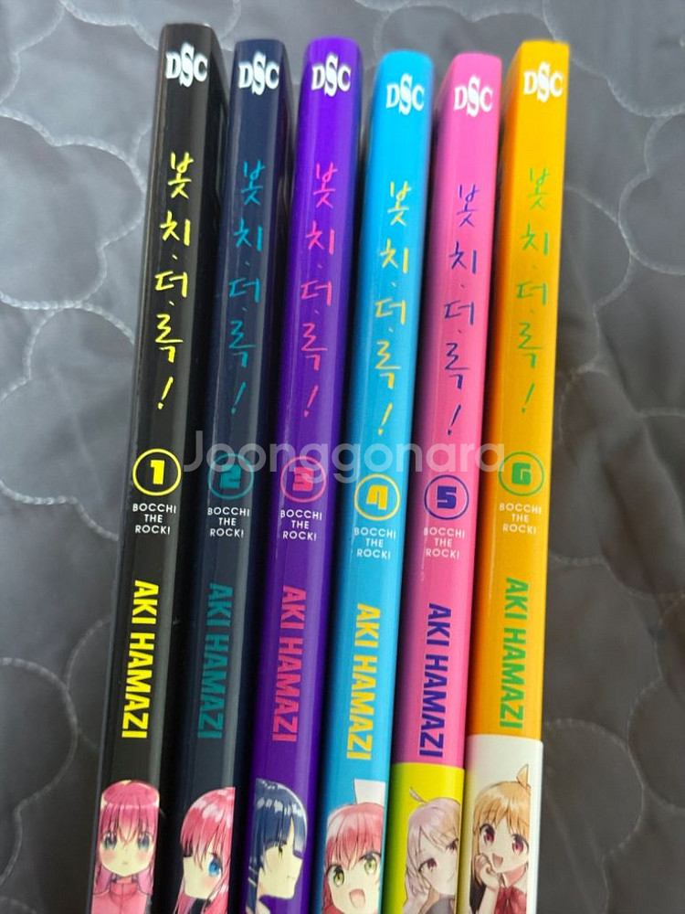 봇치더락 봇치더록 1-6권 초판 특전 포카--0