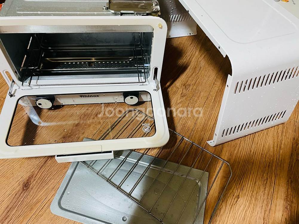 라이녹스 미니 스팀오븐 650w 1인용 원룸 캠핑--3
