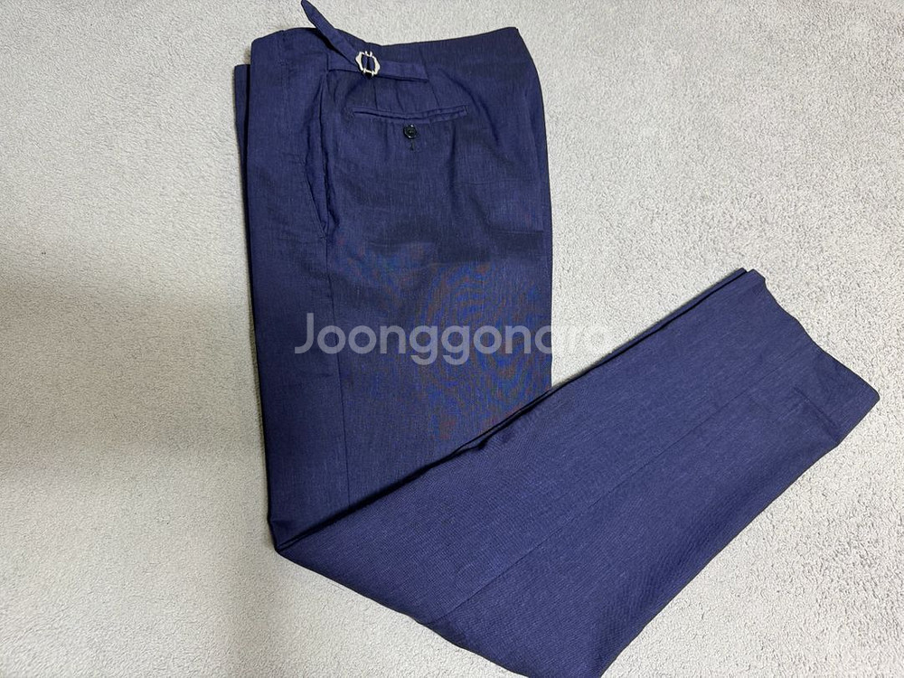 32-34 알마니 꼴레지오니 최고급 린넨 팬츠 바지 마--4