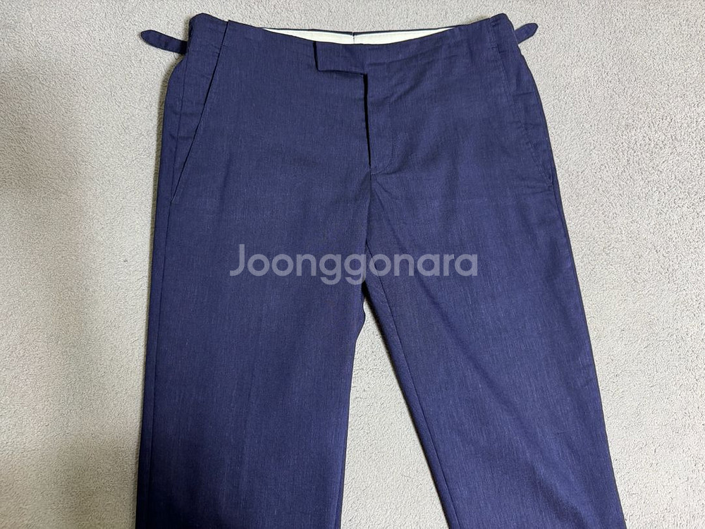 32-34 알마니 꼴레지오니 최고급 린넨 팬츠 바지 마--1