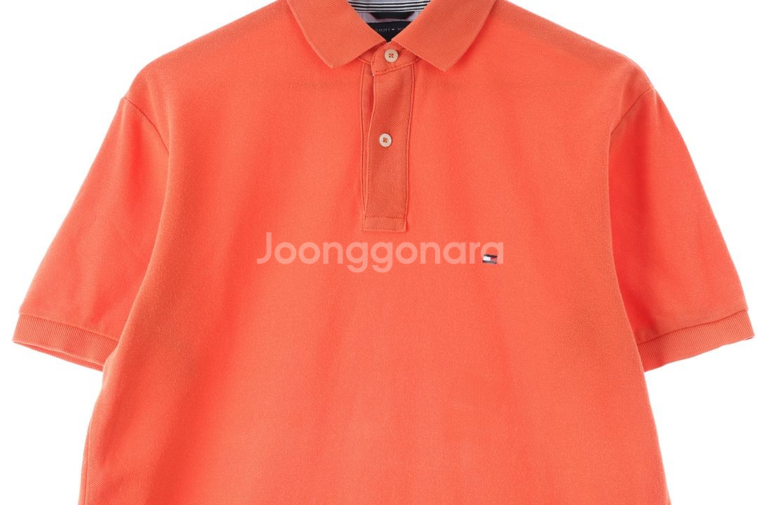 (S-XL) 폴로 랄프로렌 반팔 카라 티셔츠 무지--1