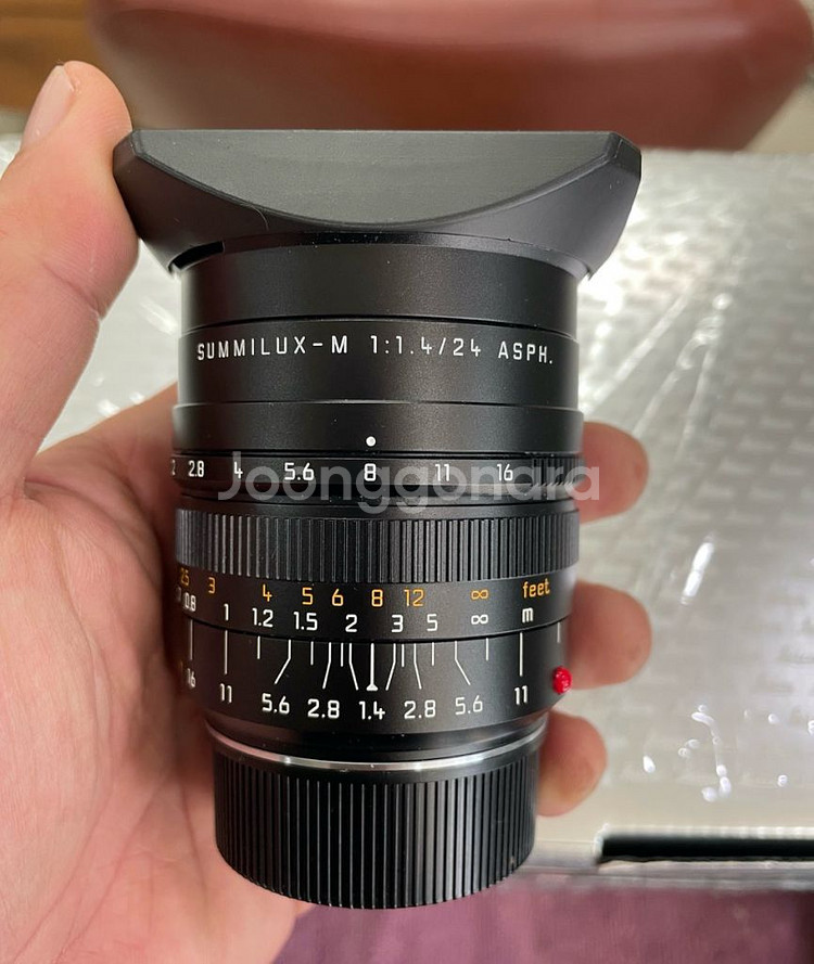 라이카 렌즈 summilux-m 1.4 / 24mm a--0