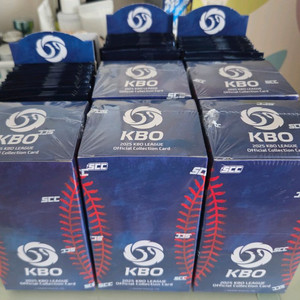 2025 kbo 크보 야구 카드 8박스+10팩 미개봉