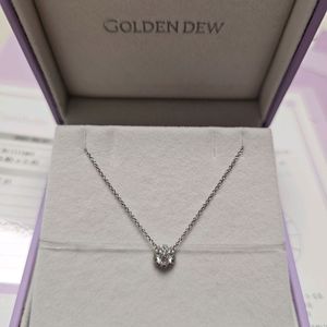 골든듀 프리티레이디 2C 18K 다이아몬드 목걸이