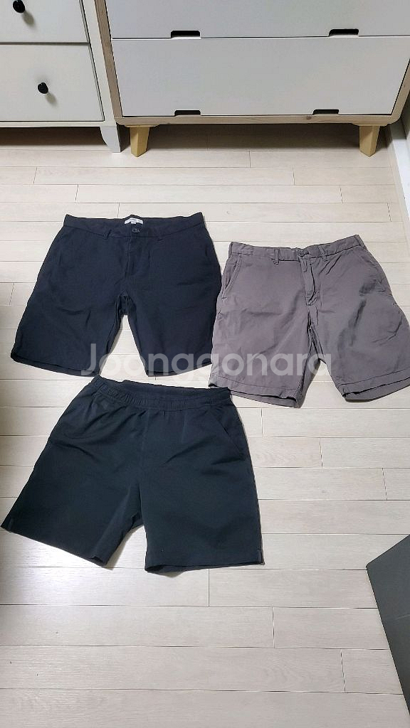 [S]탑텐,H&M,유니클로-반바지(3개)--0