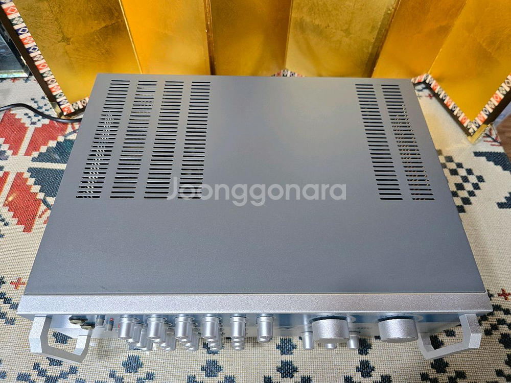 금강일렉 240W(120W+2) 2채널 노래방앰프--3