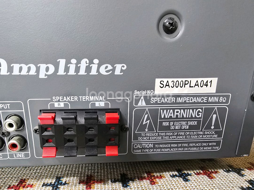 금강일렉 240W(120W+2) 2채널 노래방앰프--7
