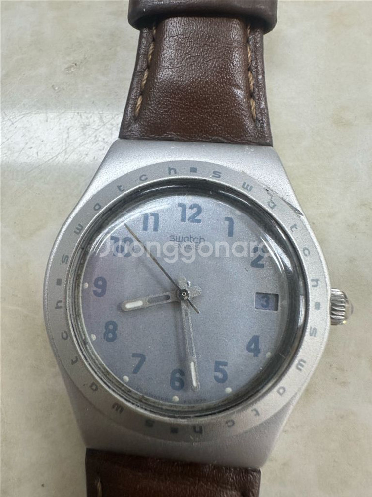 스위스 Swatch 아이러니 알루미늄 빈티지 시계 판매--2
