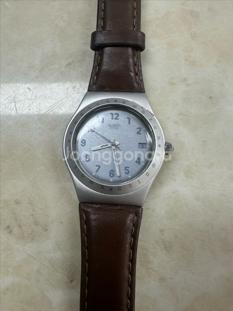 스위스 Swatch 아이러니 알루미늄 빈티지 시계 판매--1
