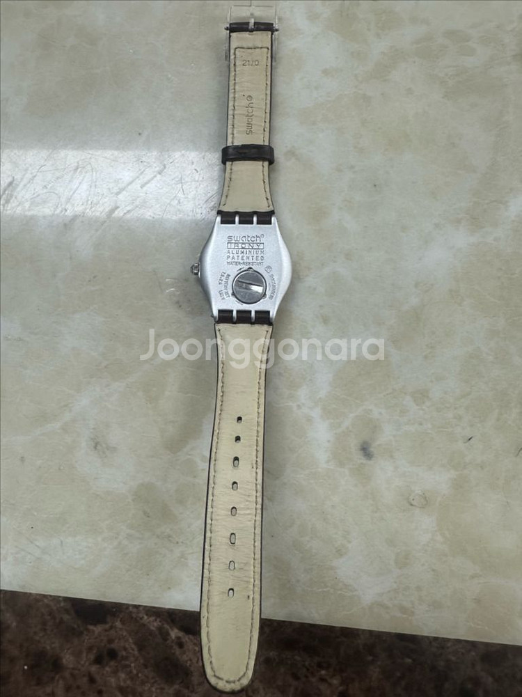스위스 Swatch 아이러니 알루미늄 빈티지 시계 판매--5