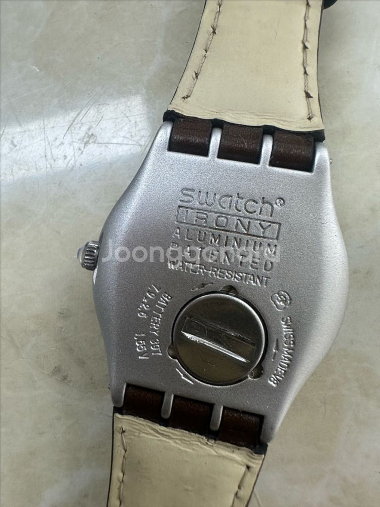 스위스 Swatch 아이러니 알루미늄 빈티지 시계 판매--7