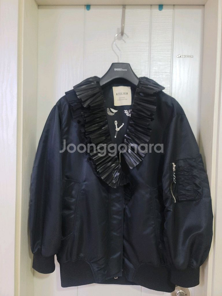 럭키슈에뜨 프릴 블루종 점퍼36--0