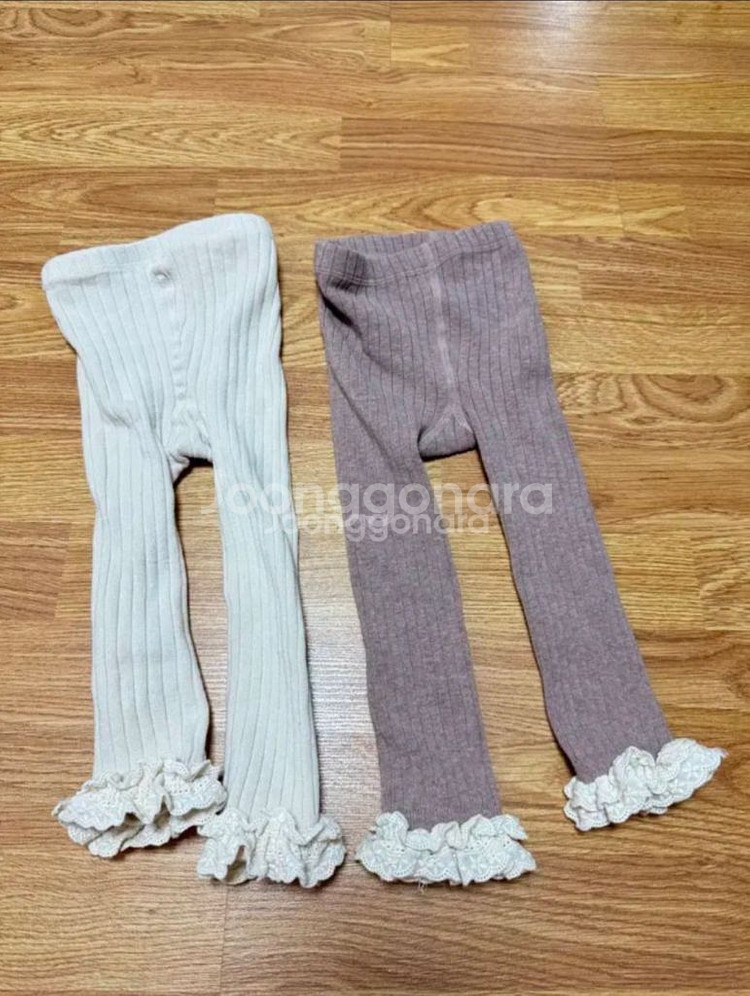 유아용 골지 레깅스 (80~90)새상품 일괄--1