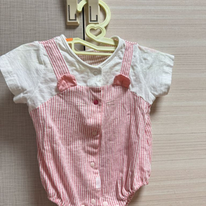 압소바 80 아기옷 오염없음