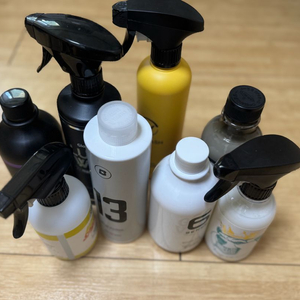 세차용품 물왁스 뿌리막 일괄 팝니다