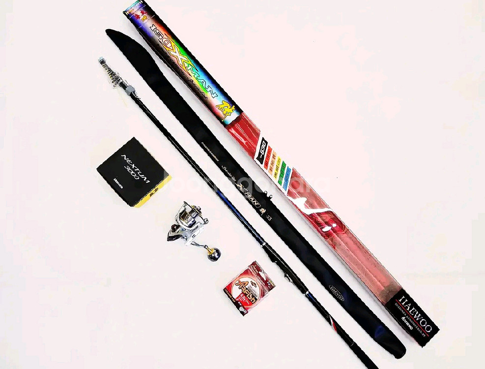 해우기 2호대530카본릴낚시대+바낙스릴+일산릴줄--0