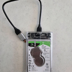 Seagate Barracuda 1TB 외장하드