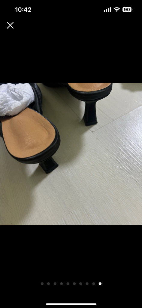 노니유 트위스트 뮬 235(평소 230사이즈)--9