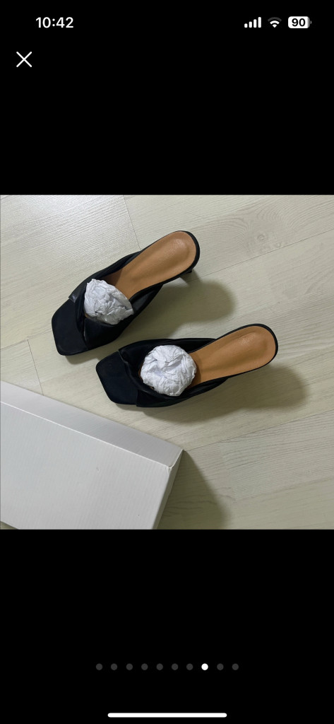 노니유 트위스트 뮬 235(평소 230사이즈)--7