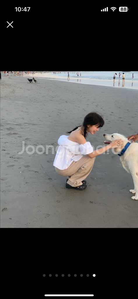 퍼프 오프숄더 블라우스--8