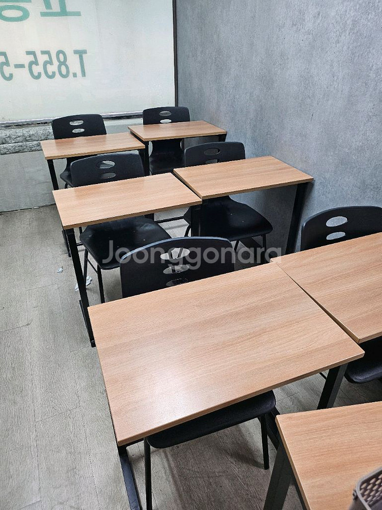 학원1인 책걸상세트--3