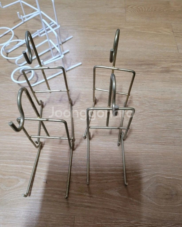 커피잔 거치대 이젤 엔틱 7개일괄--4