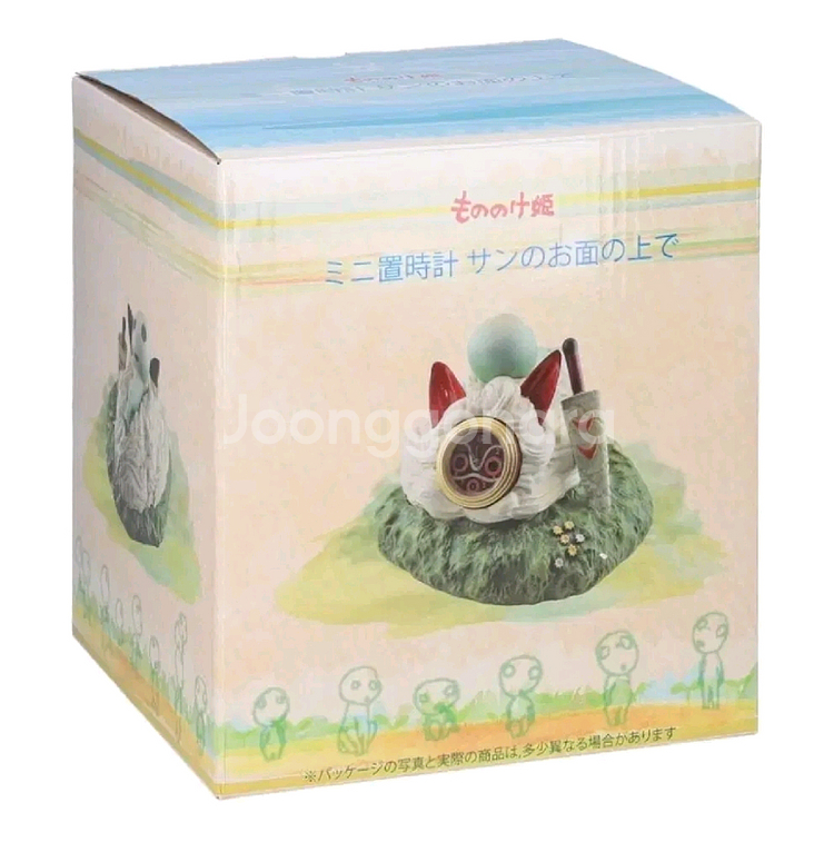 모노노케히메 탁상시계 피규어 디오라마--1