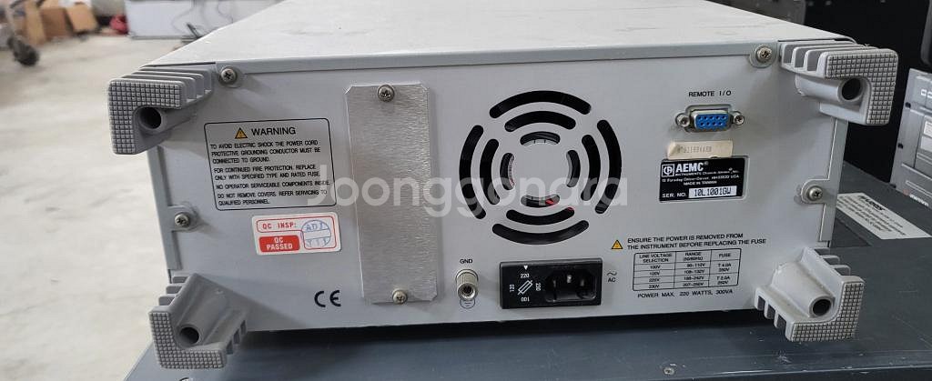 AEMC AC & IR Hipot Tester H115--3