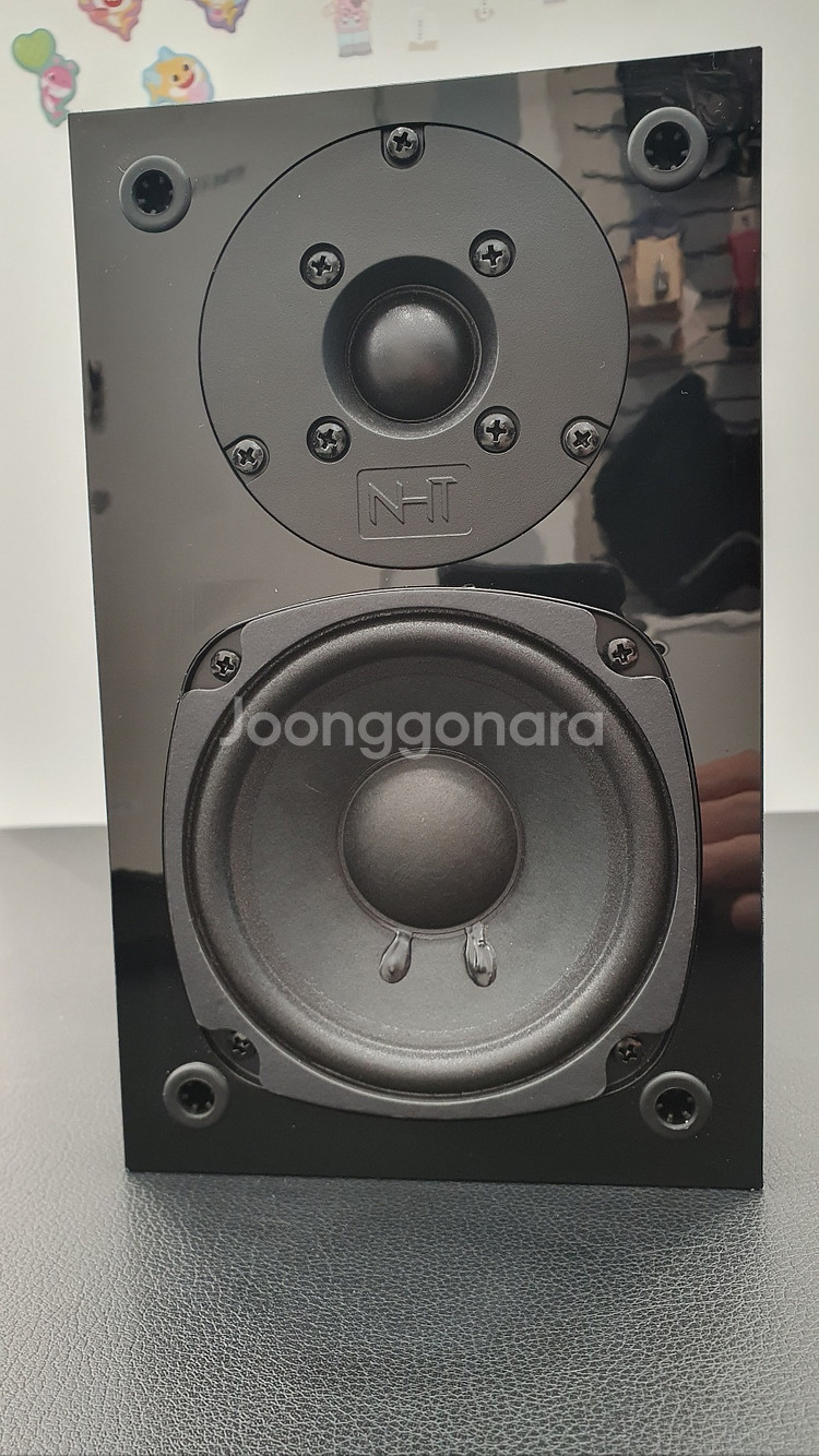 NHT Super Zero 2.1 블랙 북쉘프 스피커--0