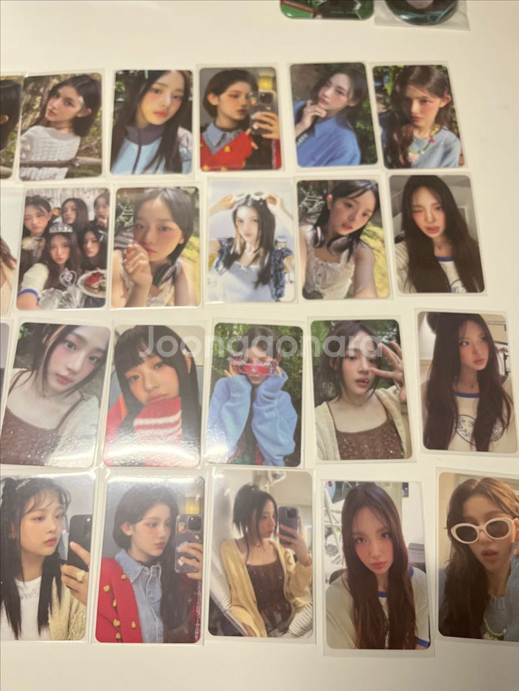 뉴진스 2024 시즌그리팅 포카 37장--2